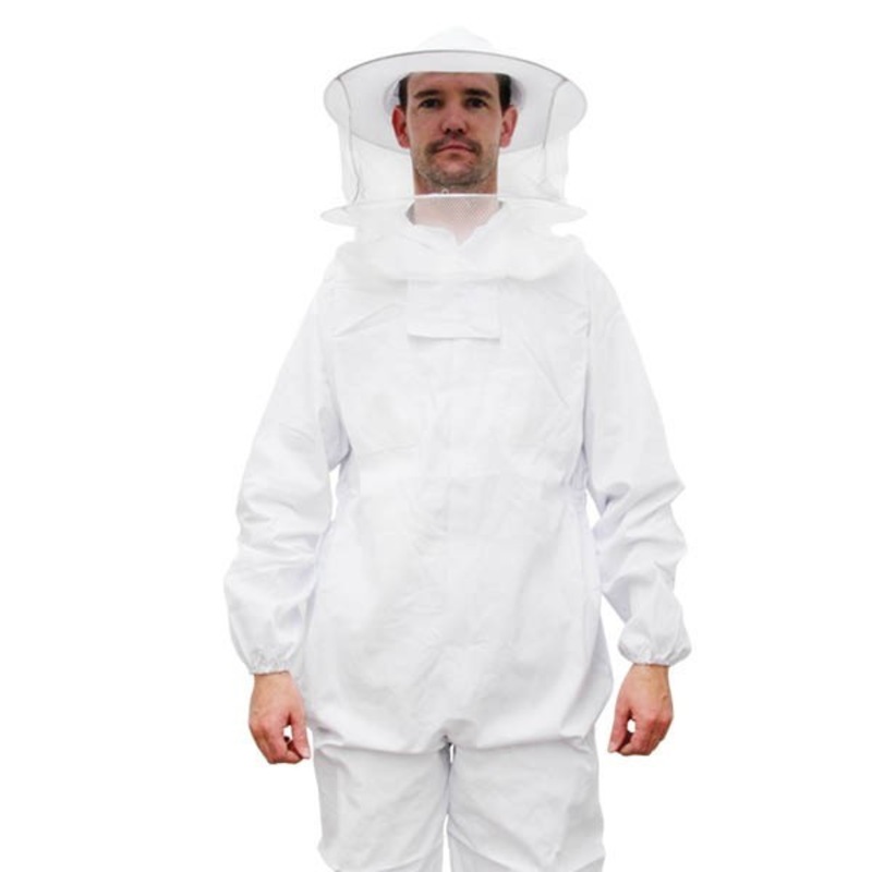 Buy Full Body Cotton Bee Suit w/ Wide Brim Hat X Large - MyDeal