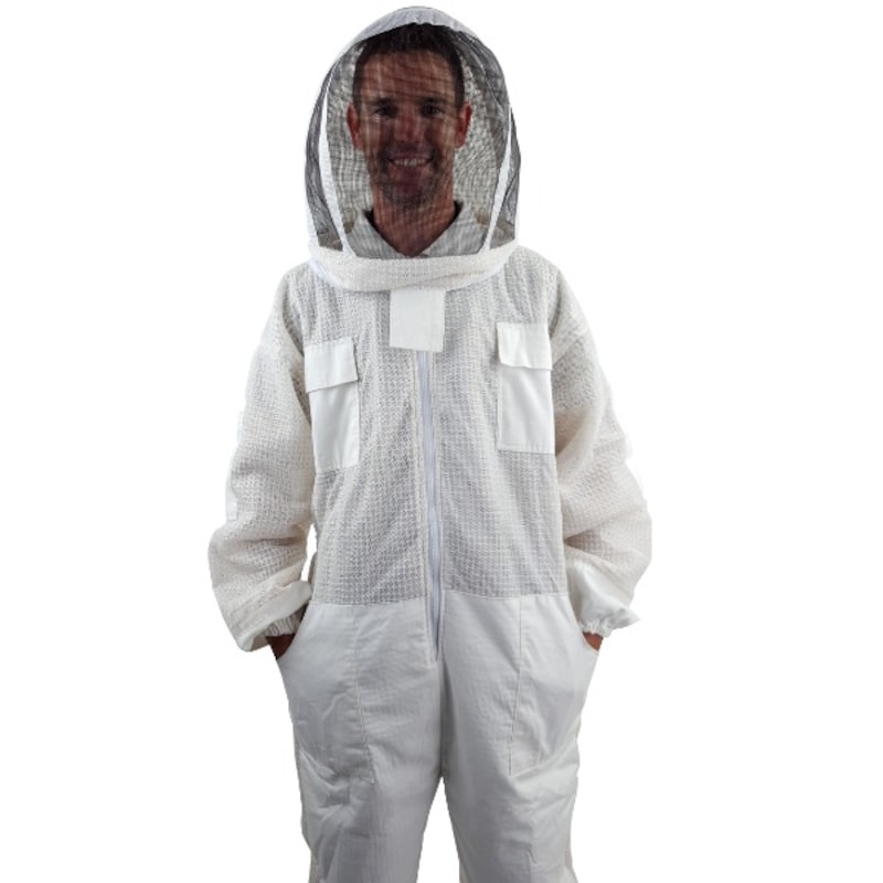 Buy Full Body Ventilated Fabric Mesh Bee Suit - Small - MyDeal