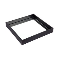 CAFE LIGHTING Miles Small Mirrored Tray - Black