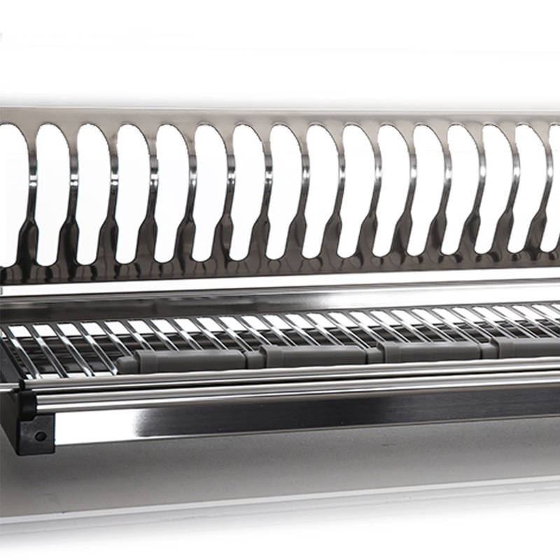 Buy ELITE 90cm L-Shape Kitchen Cupboard Dish Rack - MyDeal