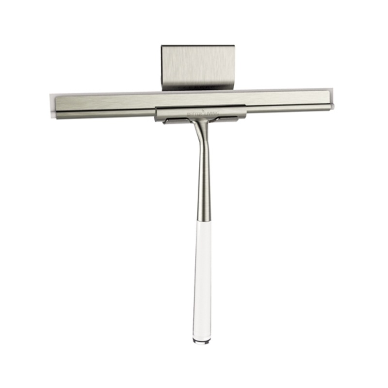 Buy BETTER LIVING LINEA Shower Squeegee Brushed Nickel MyDeal