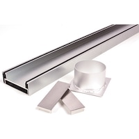 Slimline Tile Insert Shower Grate Drain 2000mm
