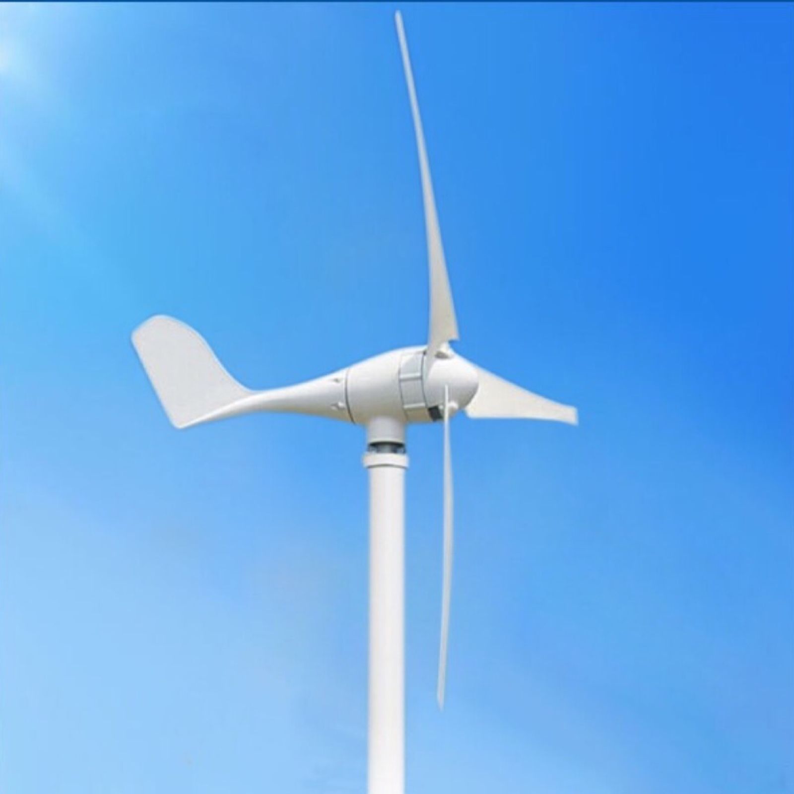 KASA Wind Turbine Generator 700w Controller 3 Blade Digital Hybrid Wind solar