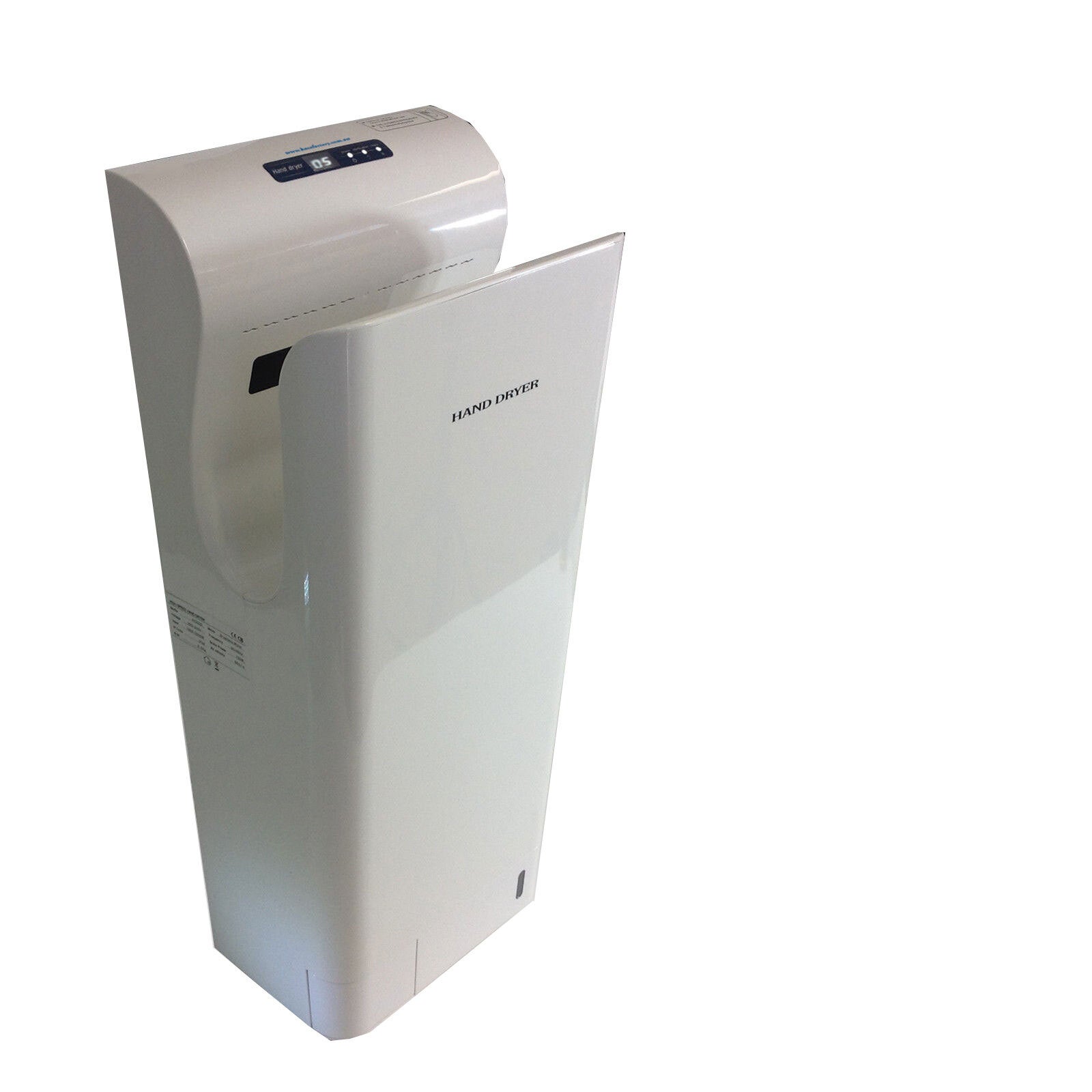 Automatic Hand Dryer White Commercial Grade Bathroom Restroom Toilet