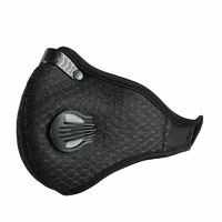 KASA Reusable Face Mask Anti Pollution Dust Respirator Carbon