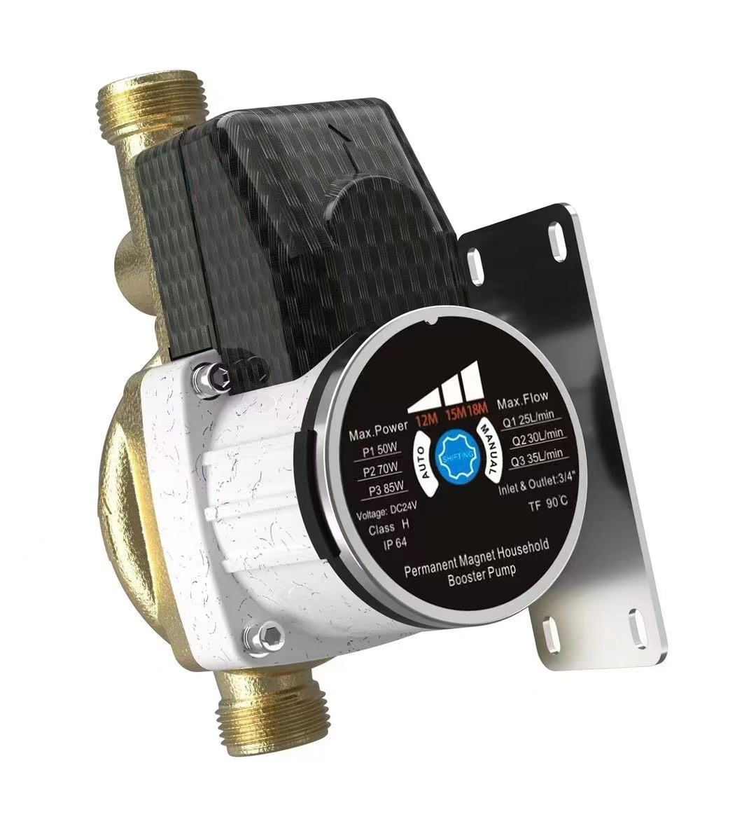 Kasa Water Booster House Pump Solar 24V DC High Pressure Variable 3 Speed