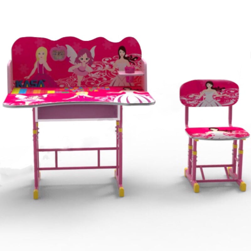 Adjustable Height Girls Kids Desk Chair Study Work Station Desks 200820 Adjustable Height Girls Kids Desk, Girls Desk And Chair