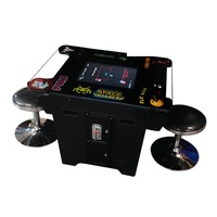 Tabletop Cocktail Arcade Machine Samsung Display with 412 Games Pacman Galaga