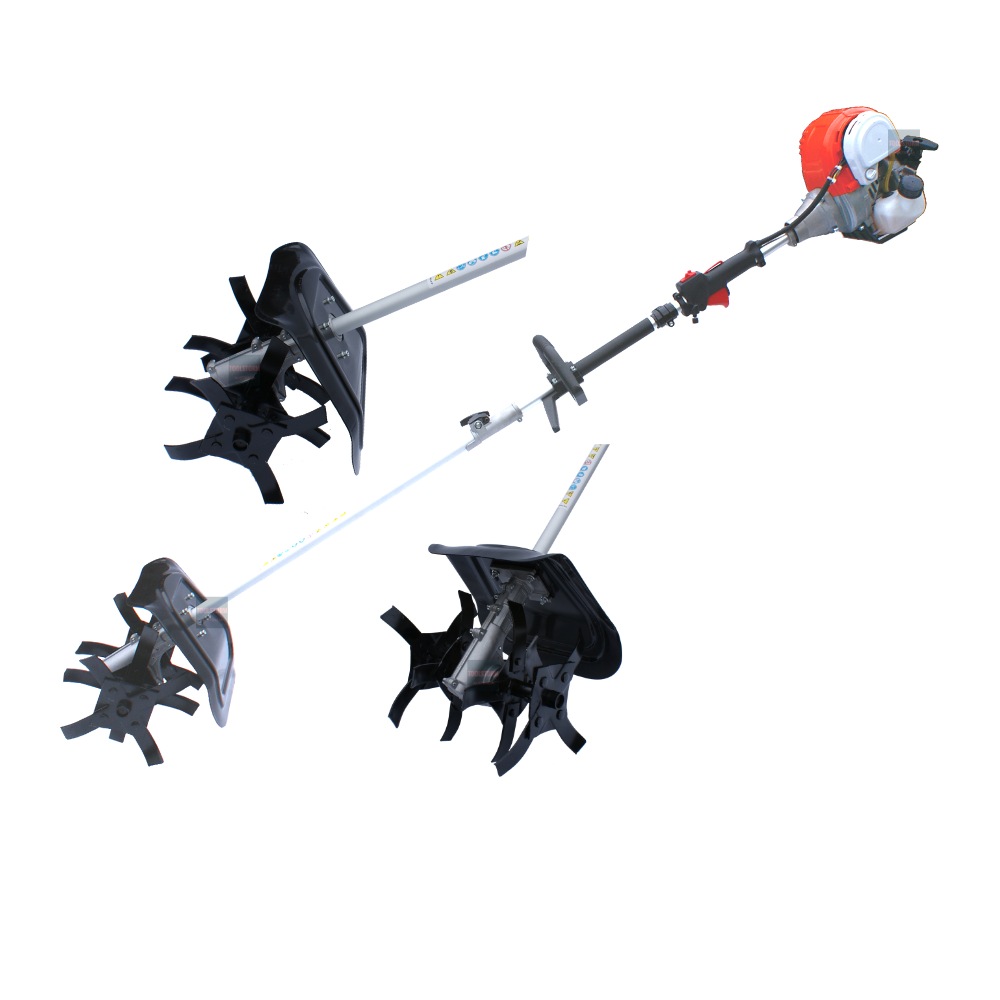 4 STROKE Cultivator Tiller Petrol Rotary Hoe Garden Tine Rototiller Multitools Unbranded