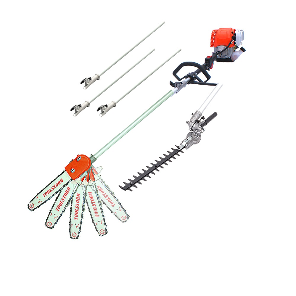 4 STROKE Long Reach Rotatable Pole Chainsaw Tree Pruner Hedge Trimmer Unbranded Australia
