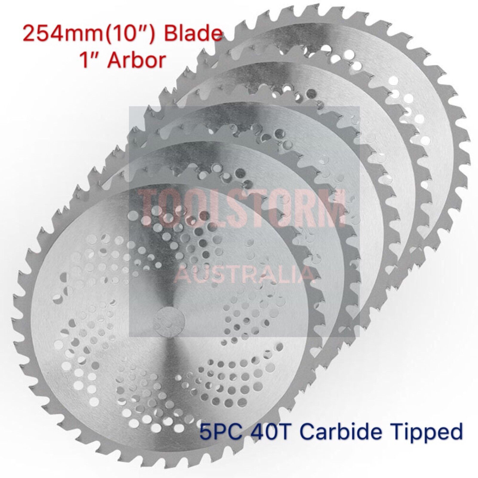 5X BRUSHCUTTER 40T TCT BLADES WHIPPER SNIPPER GRASS TRIMMER BRUSH CUTTER Unbranded Australia