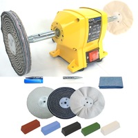 Bench Grinder 150mm With Metal Polishing Kit