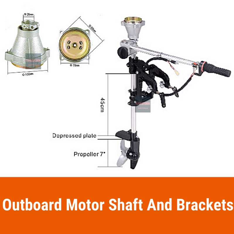 Buy Kayak/Fishing Outboard Motor Shaft And Brackets For 2 Stroke/ 4 Stroke Engine MyDeal