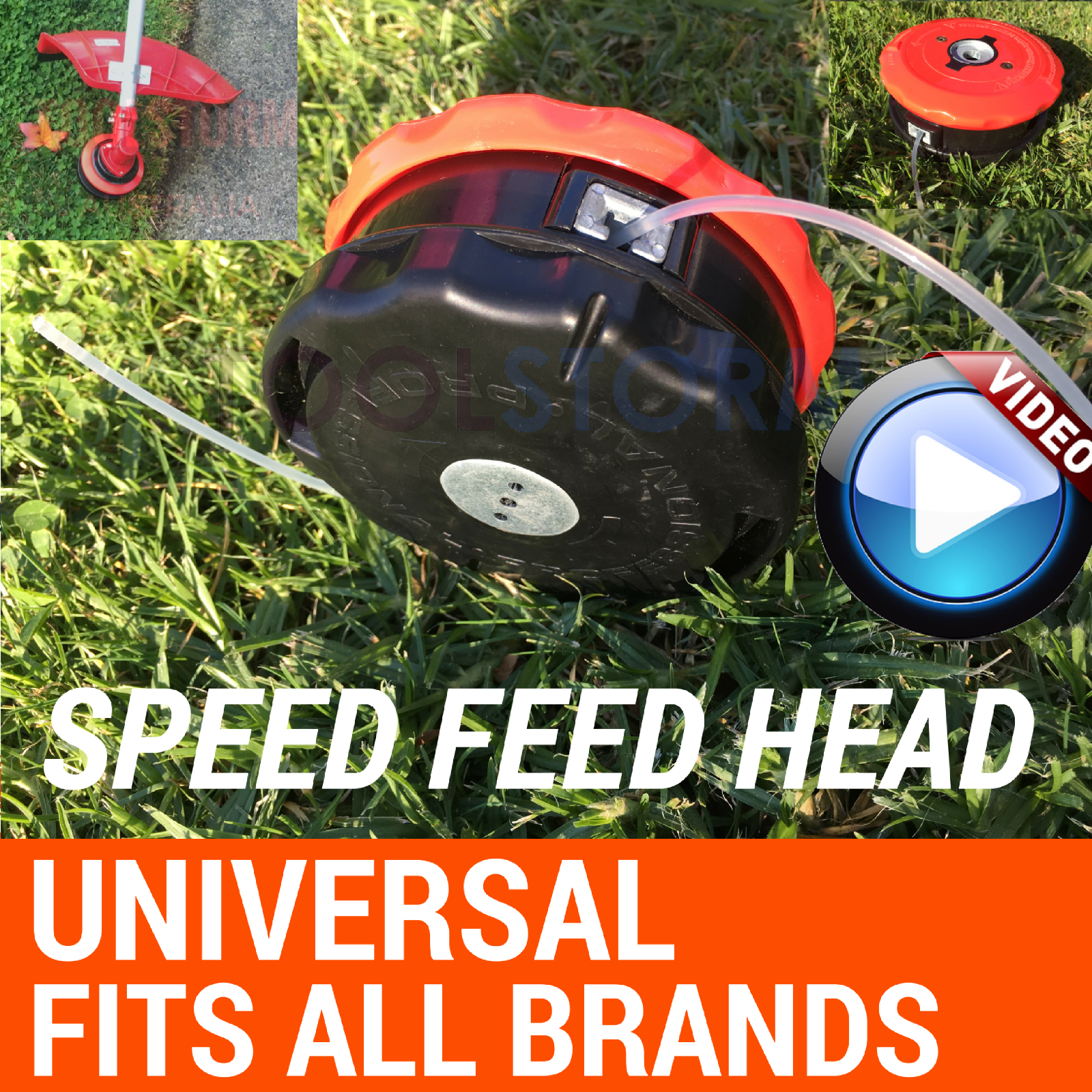 UNIVERSAL FAST TWISTER BUMP FEED LINE TRIMMER HEAD,WHIPPER SNIPPER,BRUSH CUTTER