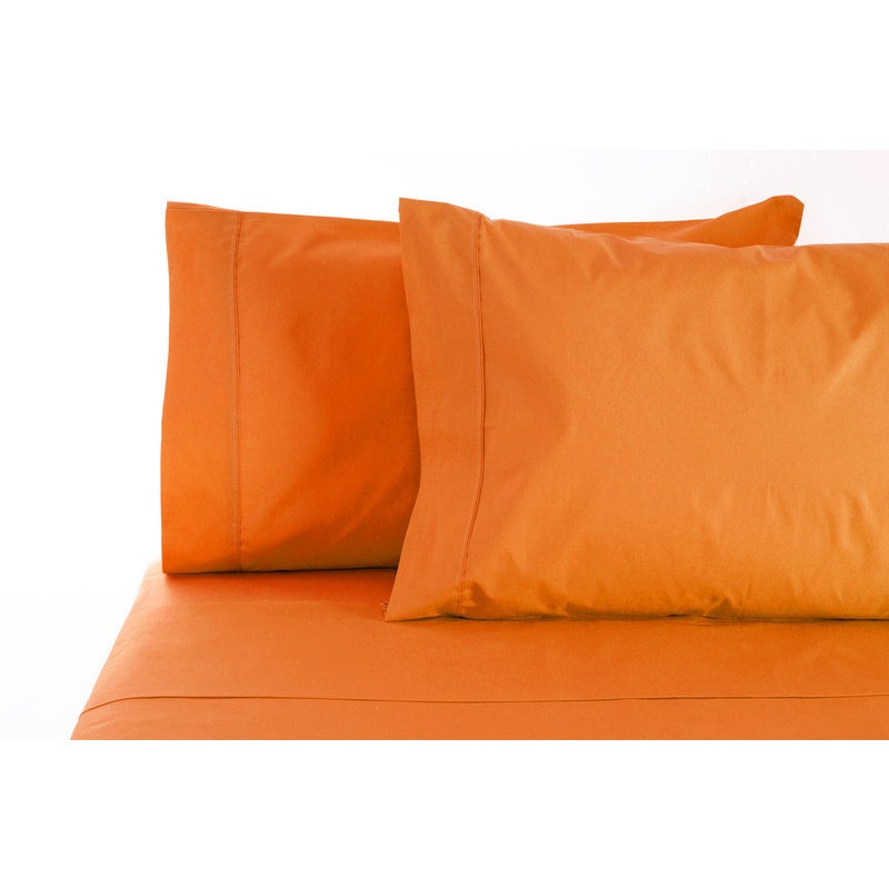 Jenny Mclean King Cotton Sheet Set in Orange 400TC