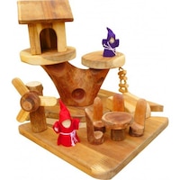 Wooden Mini Gnome House Imagination Play