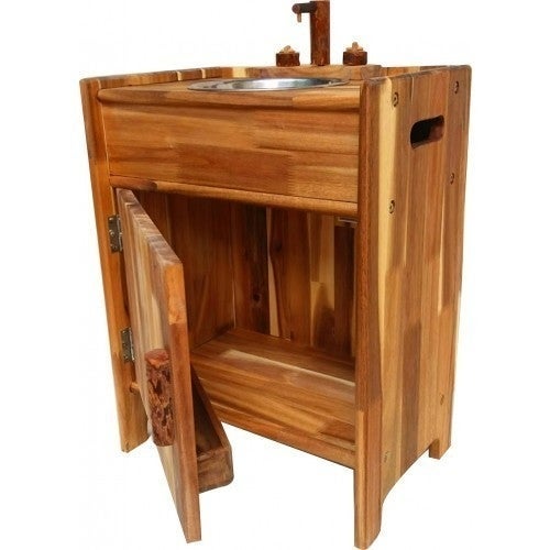 Q Toys Natural Wood Sink