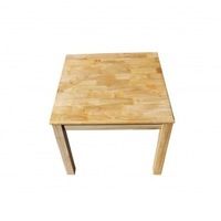 Q Toys Standard Kids Rubber Wood Hardwood Table 50cm