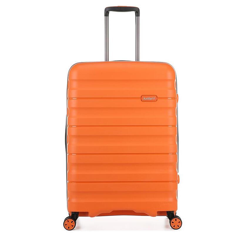 antler orange suitcase