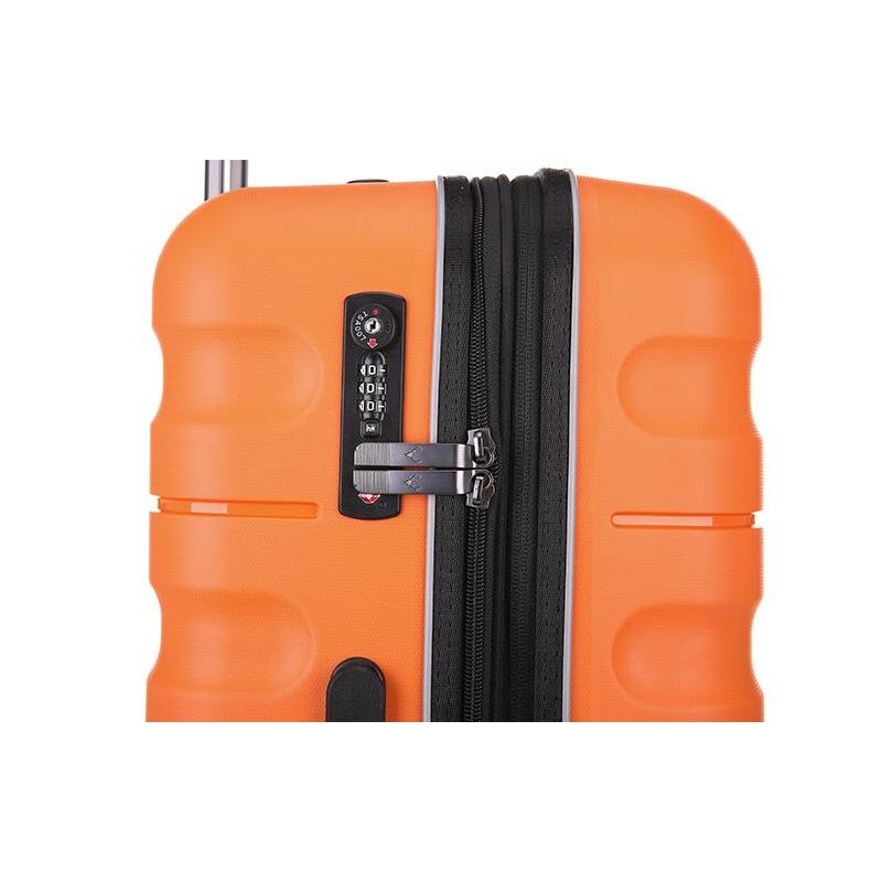 antler orange suitcase