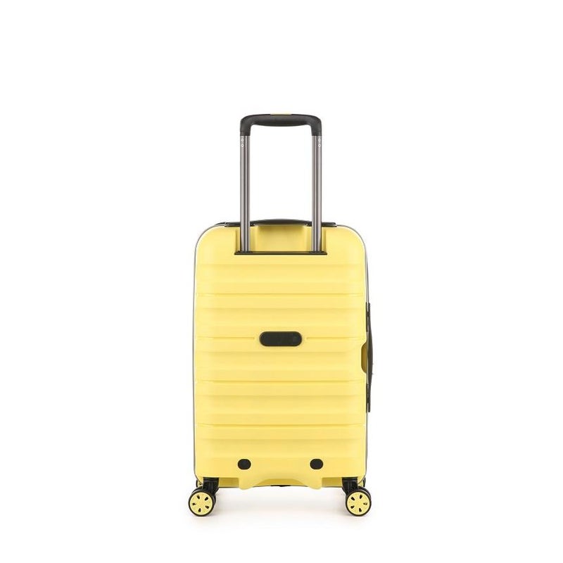 Buy Antler - Juno 2.0 Small 56cm Hardside 4 Wheel Suitcase - Yellow - MyDeal