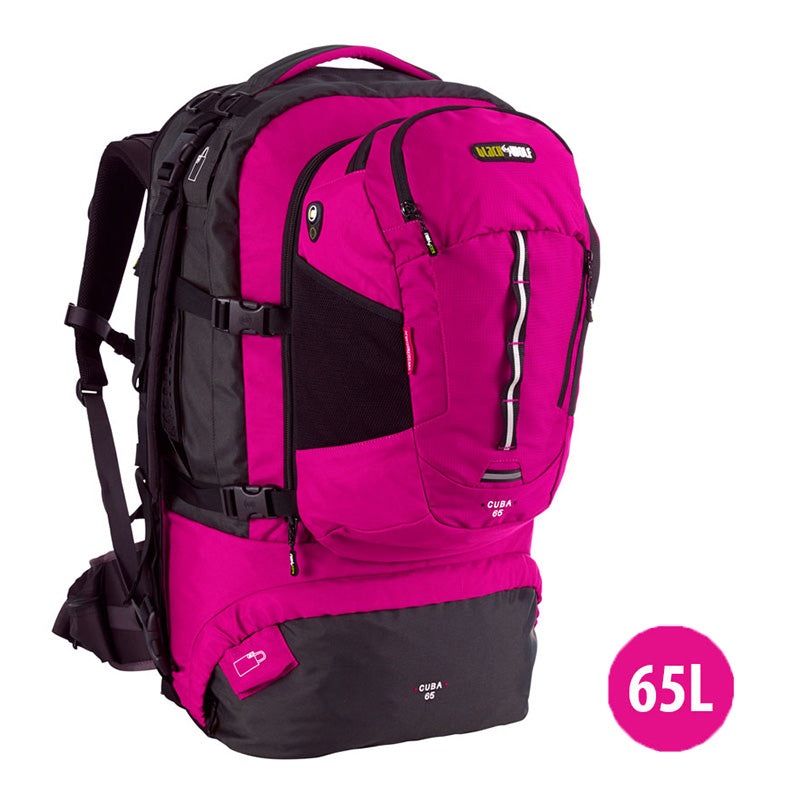 Black wolf 65l clearance backpack