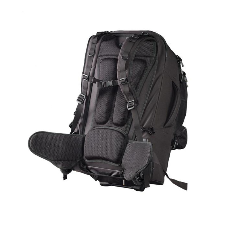 Buy Caribee Skymaster II 80L Wheeled Hiking Backpack Black MyDeal