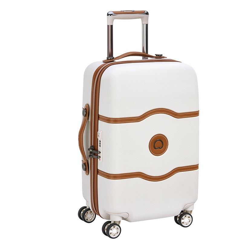 Buy Delsey Chatelet Air 55cm Small 4 Wheel Hard Suitcase Angora