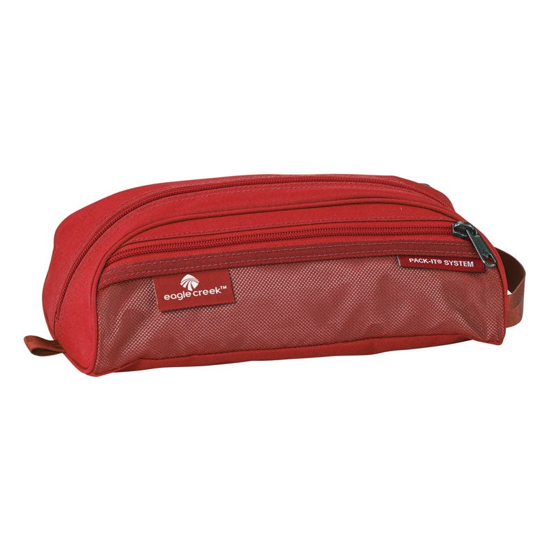 Eagle Creek PackIt™ Quick Trip Toiletry Bag Red MyDeal