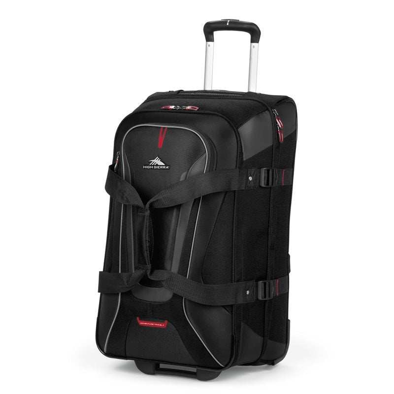Buy High Sierra - AT7 66cm Drop Bottom Wheeled Duffle with Backpack ...