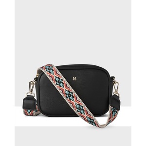 Monica Camera Crossbody Bag + Aztec Bag Strap