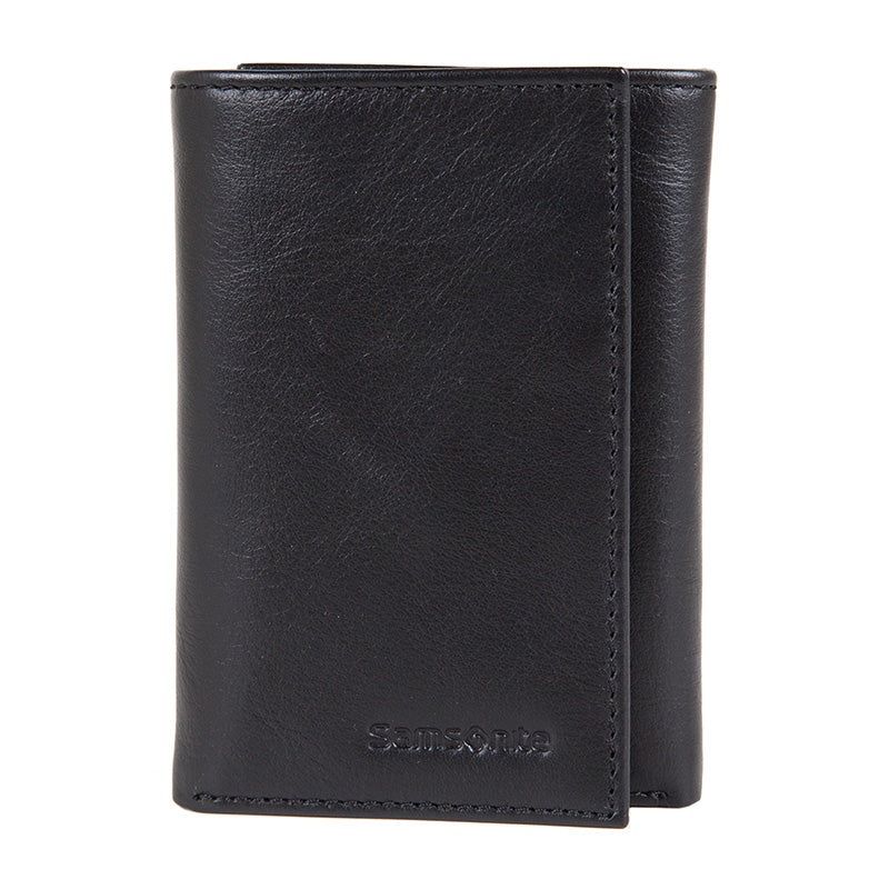 Samsonite Trifold Leather RFID Wallet Black Buy Men's Accessories