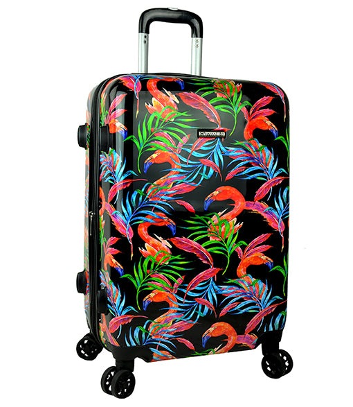 flamingo hard suitcase