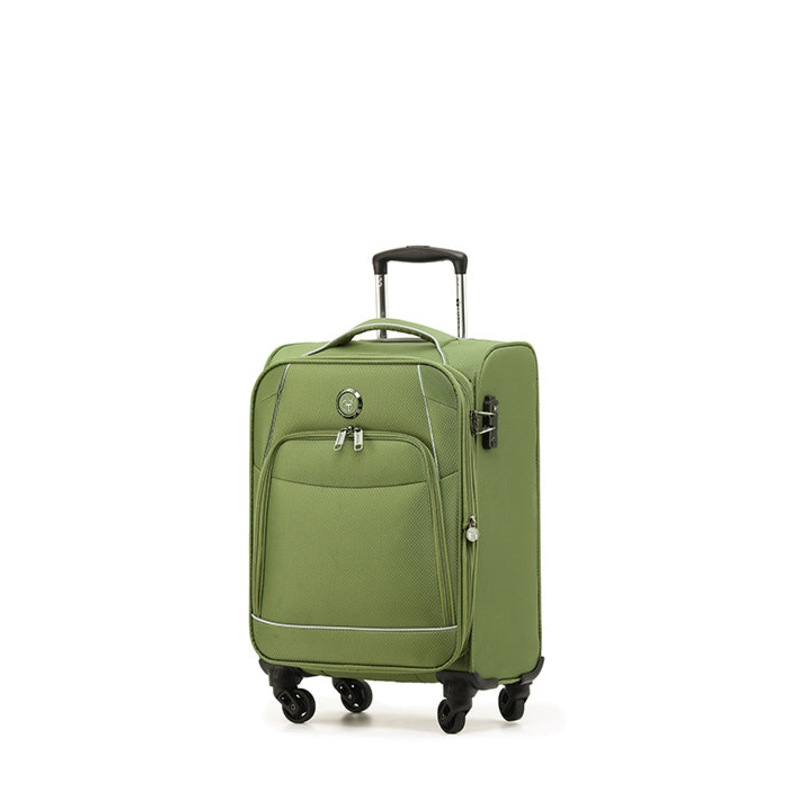 Buy Tosca - Sky High 20in Small 4 Wheel Soft Suitcase - Khaki/Grey - MyDeal