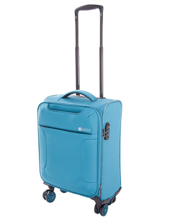 Tosca - So Lite 3.0 20in Small 4 Wheel Soft Suitcase - Teal