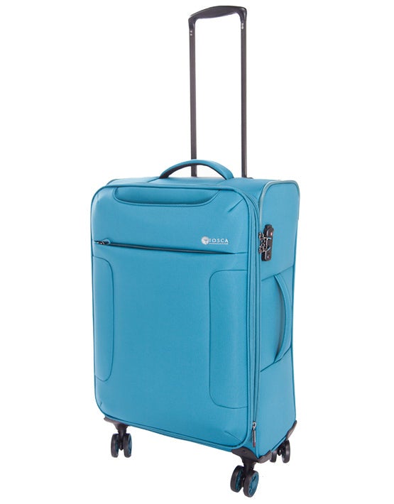 Tosca - So Lite 3.0 25in Medium 4 Wheel Soft Suitcase - Teal