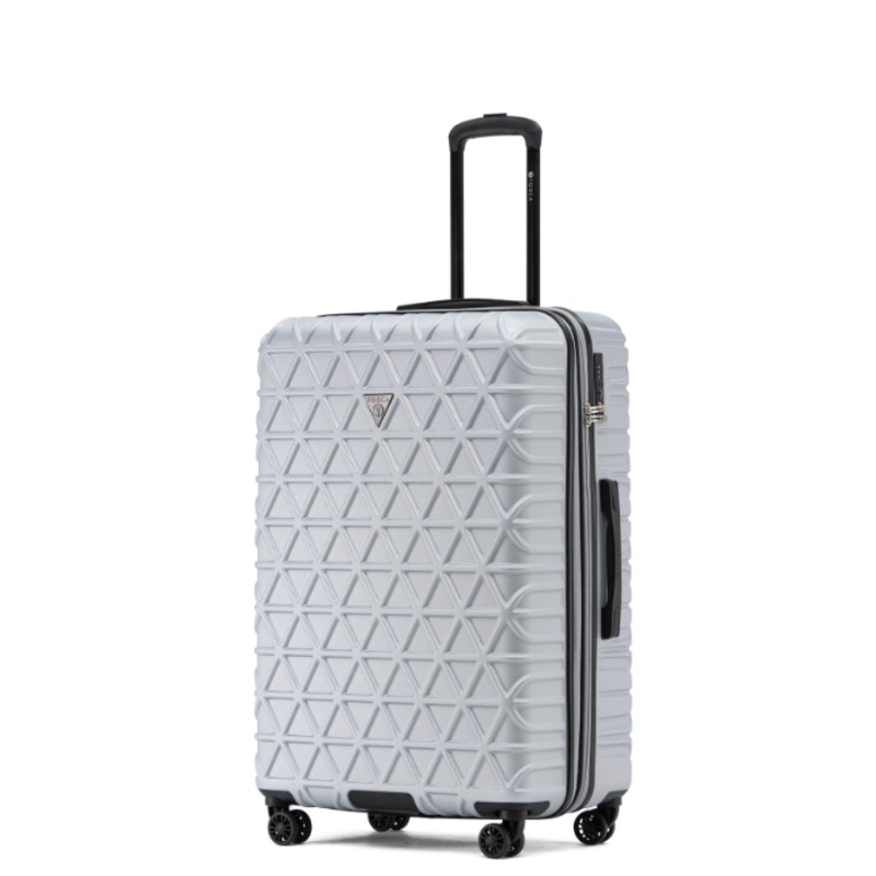 Buy Tosca Triton 29in Large 4 Wheel Hard Suitcase Silver MyDeal