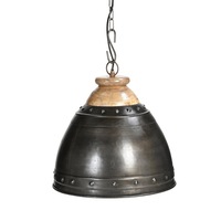 Iron Wooden Lampshade