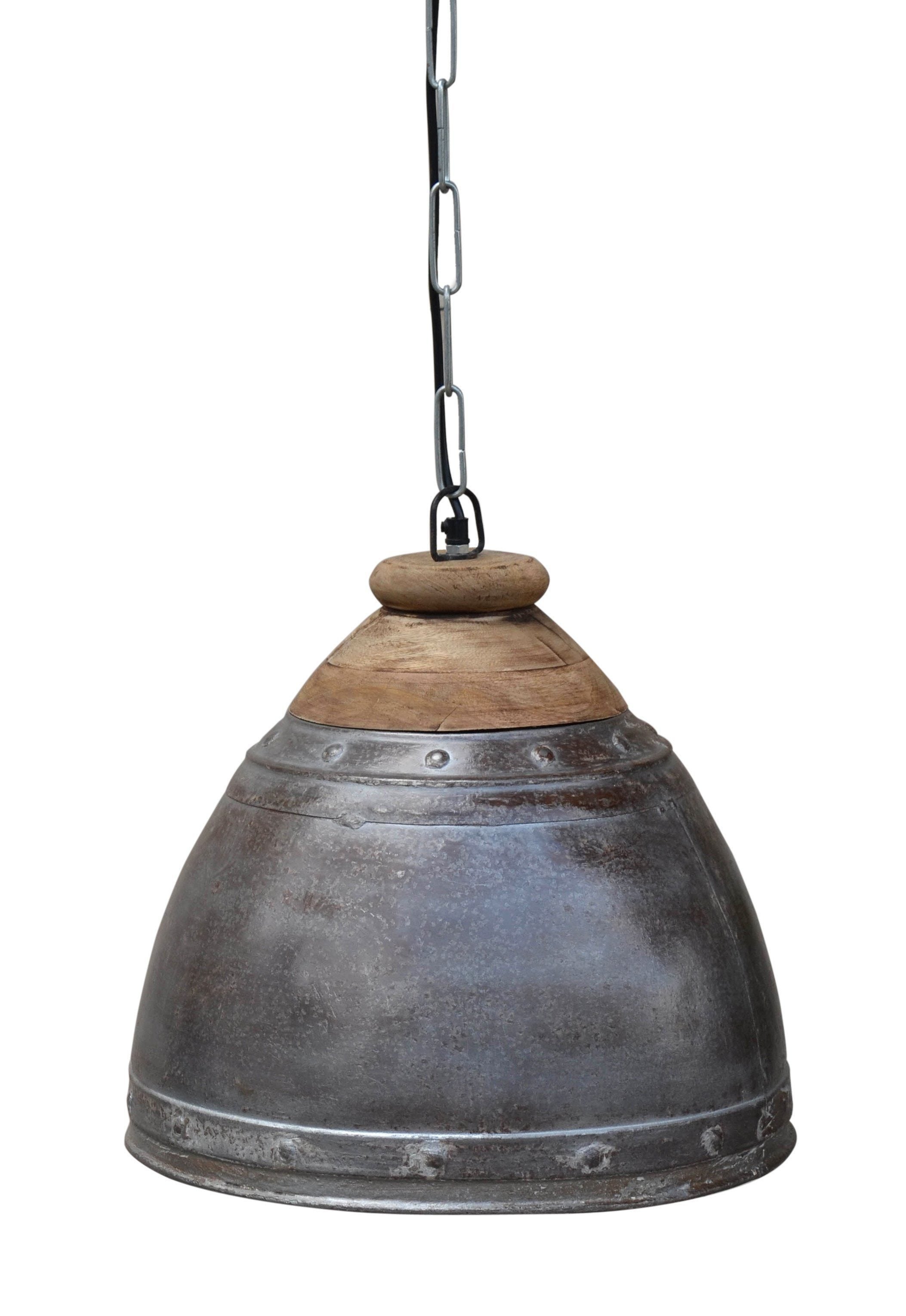 Iron Wooden Lampshade