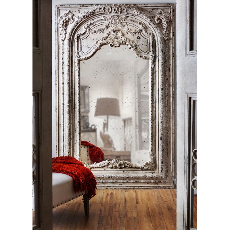 Buy Large Shabby Chic Wall Mirror - MyDeal