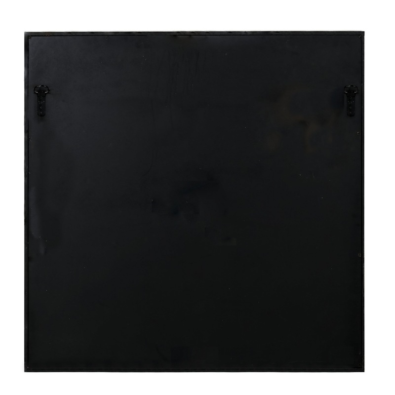 Buy Square Mirror Wall Clock MyDeal