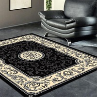 Turkish Ruby Black Rug