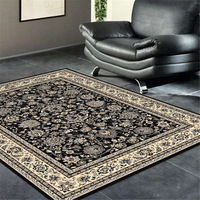 Turkish Ruby Black Rug