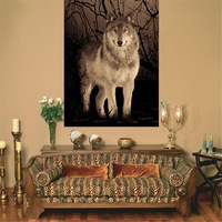 Turkish Ruby Wolf Rug