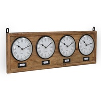 Timber World Clock