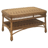 All Weather Wicker Paradiso Walnut Patio Coffee Table