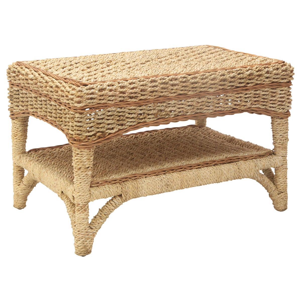 Kensington Cane/Rattan Coffee Table in Natural Seagrass