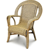 Syracuse Seagrass Armchair in Natural