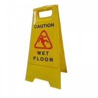 TCS 10 Units x A Frame Sign (Caution Wet Floor)