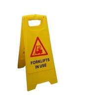 TCS 10 Units x A Frame Sign (Forklift in Use)